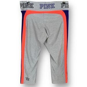 PINK Victoria's Secret Gray Capris with Athletic Flair